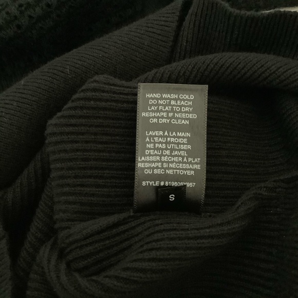 🖤La Vie Pointelle Wool & Cotton Turtleneck Sweater - Picture 13 of 13